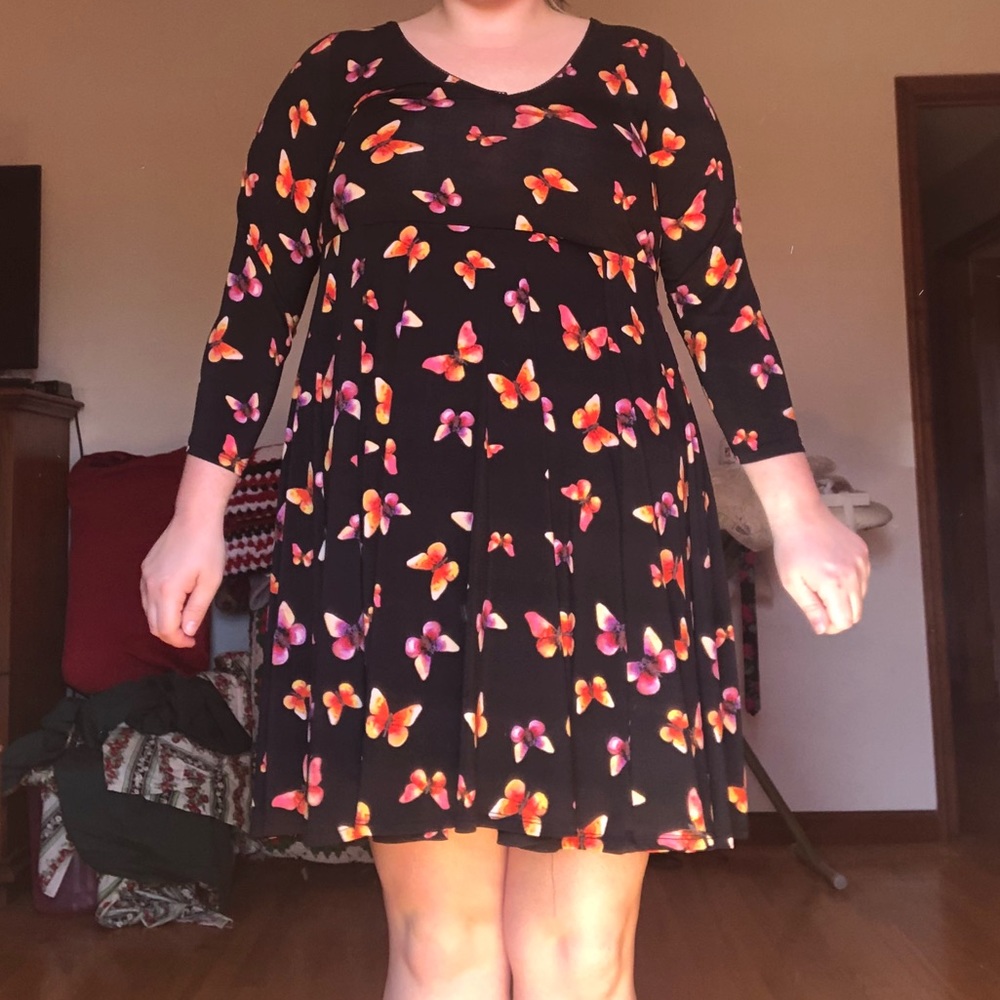 Torrid Butterfly Dress